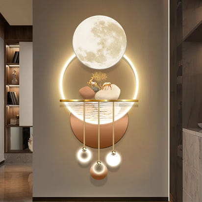 Illuminated Art Deco Wall Masterpiece™