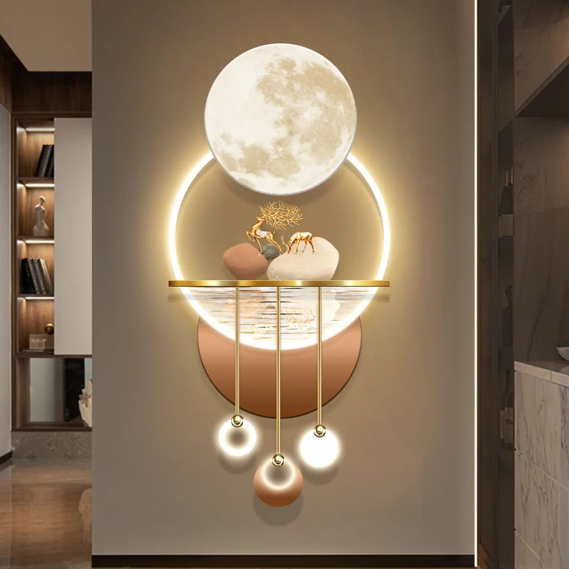 Illuminated Art Deco Wall Masterpiece™